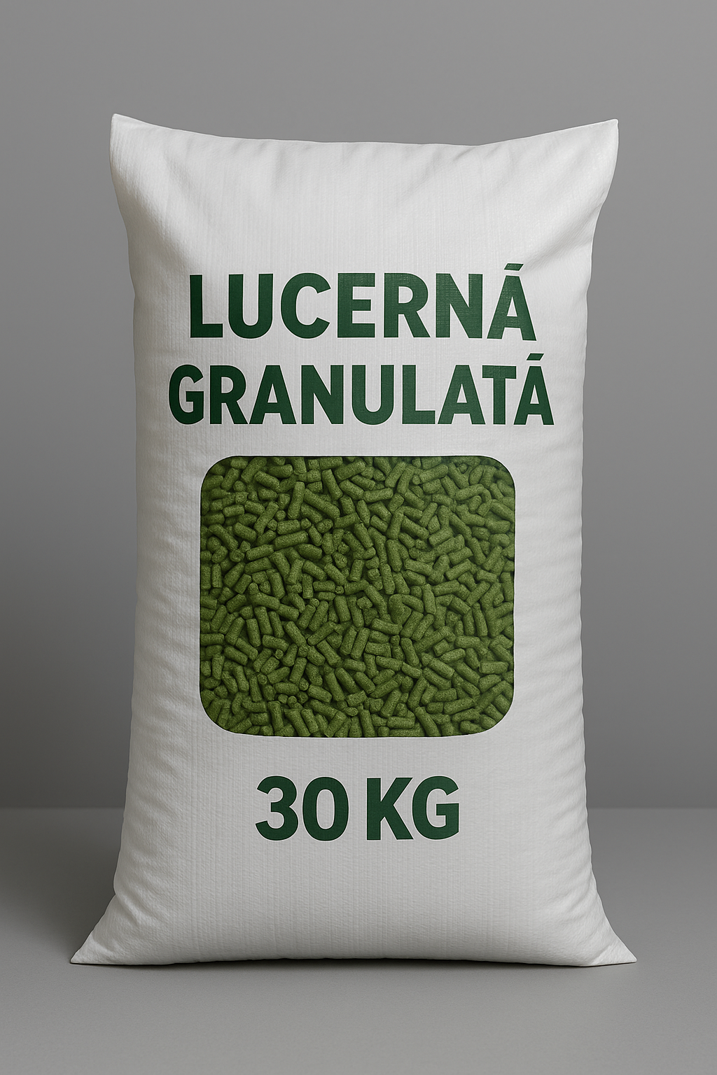Lucernă Granulată – Furaj Natural cu Transport Inclus in 3 variante de greutate- Black Friday